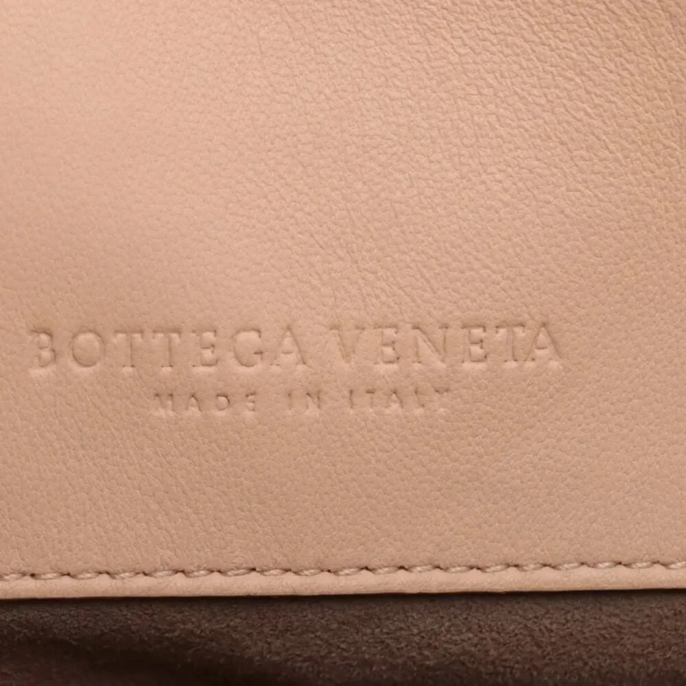 Bottega Veneta Intrecciato Corso Leather Tote Bag Green x Pink - Picture 8 of 16